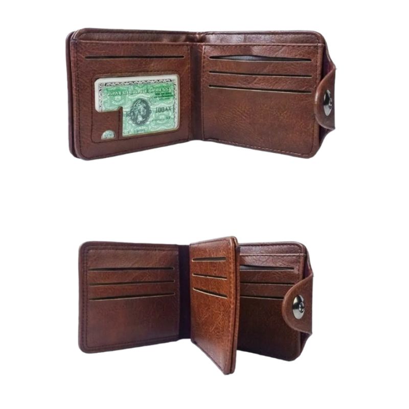 DOMPET PRIA MASKULIN MODEL KANCING