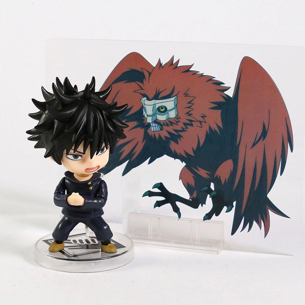 【 ELEGANT 】 Jujutsu Kaisen Mainan Decor Untuk Anak Fushiguro Megumi Anime Itadori Yuji Toy Figure Gojo Satoru