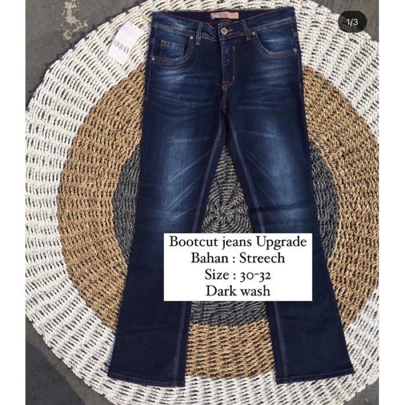 Celana cutbray wanita / jeans wanita upgrade original