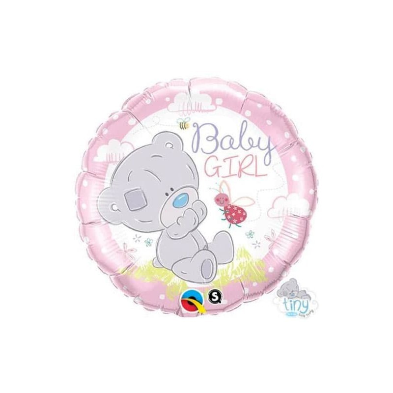 18 Inch Tiny Tatty Baby Girl Foil Balloon | Balon Foil Baby Shower