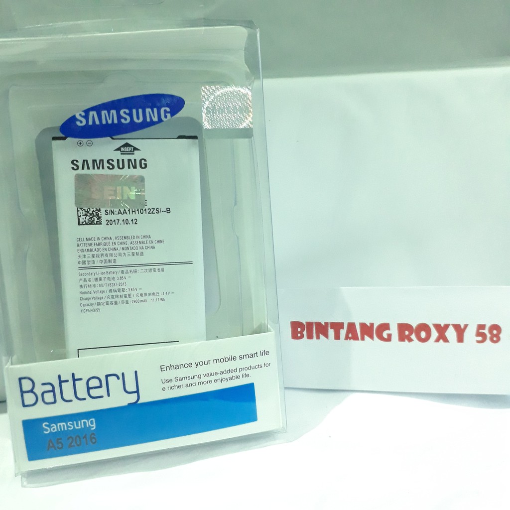 Batre Samsung A510 A5 2016 Original Ori Batrei Batrai baterai Batu Battery