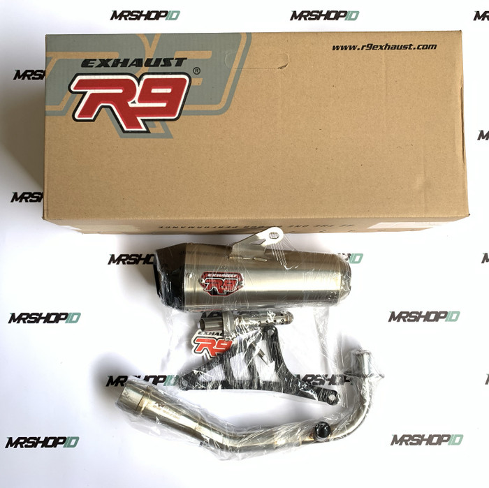 Knalpot R9 Alpha For Vespa Sprint, Primavera, S, LX