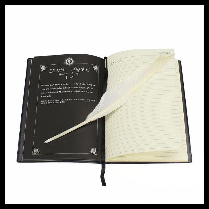 

TERBARU BUKU DEATHNOTE ANIME, DEATH NOTE, AKSESORIS ANIME, BUKU KIRA L COSPLAY TERBARU
