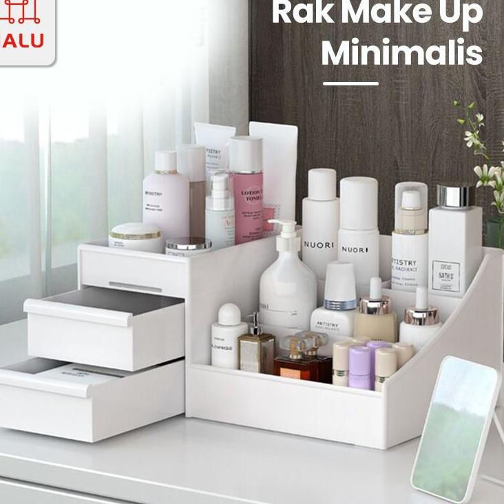 Halu Rak Kosmetik Mini Cosmetic Storage Mini Tempat Make Up Kotak Skincare HRM322 AA9 NS Best Product