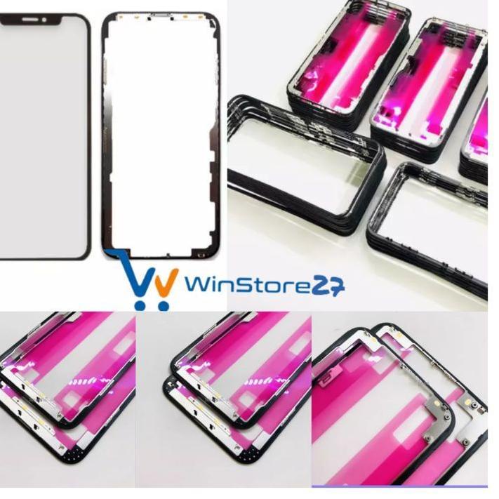 

❖IMPORT❖ KACA LCD KACA DEPAN + FRAME + LEM OCA X XR XS XSMAX produck terlaris