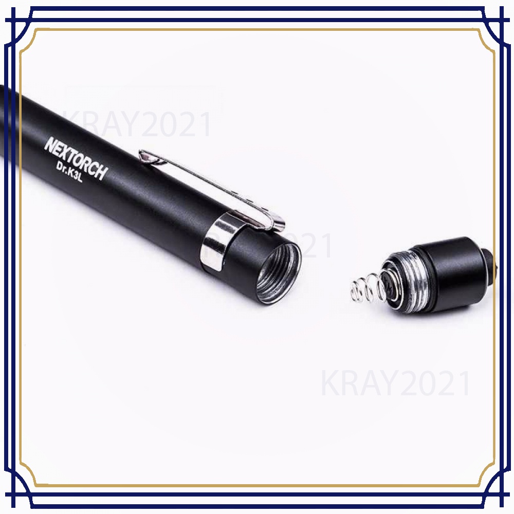 Medical Flashlight Senter Medis LED Pen Dual Light - Dr.K3L