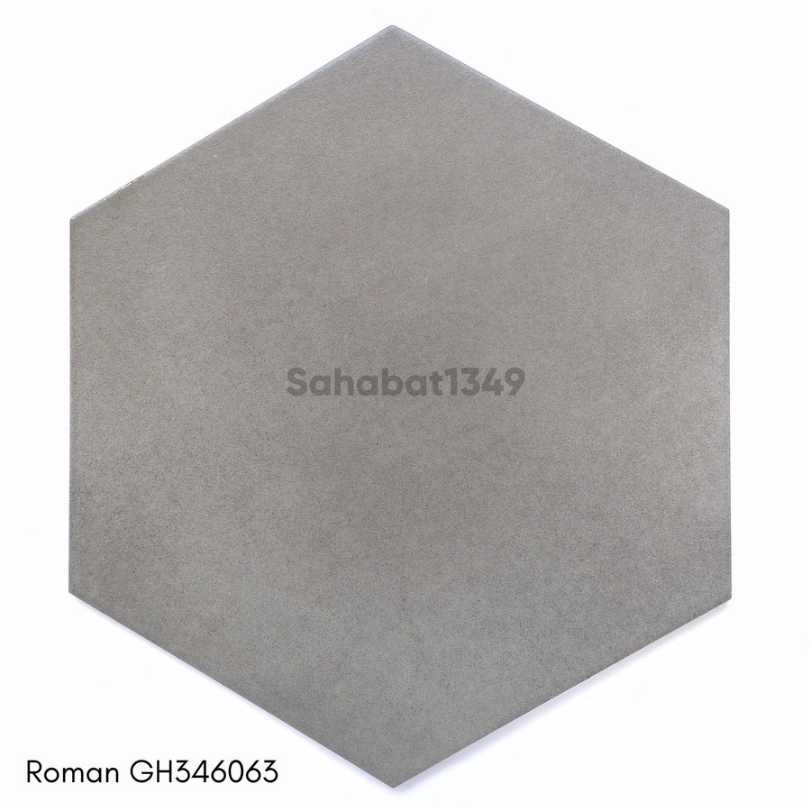 Keramik Roman GH348063 Kw 1 Keramik Lantai Hexagonal`