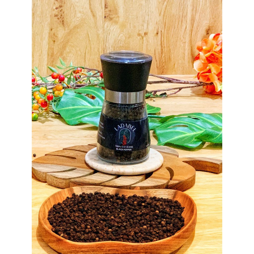 LADABEL - LADA HITAM  + BOTOL LADA GRINDER