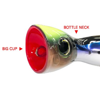 DUEL HARDCORE® BULLET BULL POPPER 160 F1206