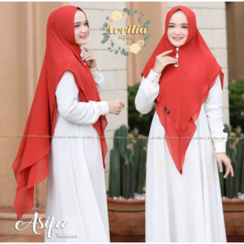 KHIMAR ASIFA ORIGINALLY AVRILIA HIJAB