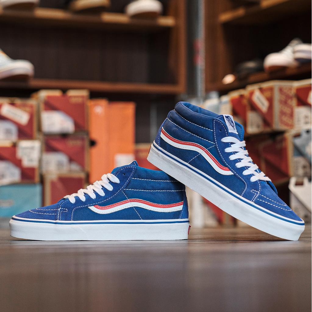 VANS SK8-MID REISSUE MLB CHICAGO CUBS BLUE