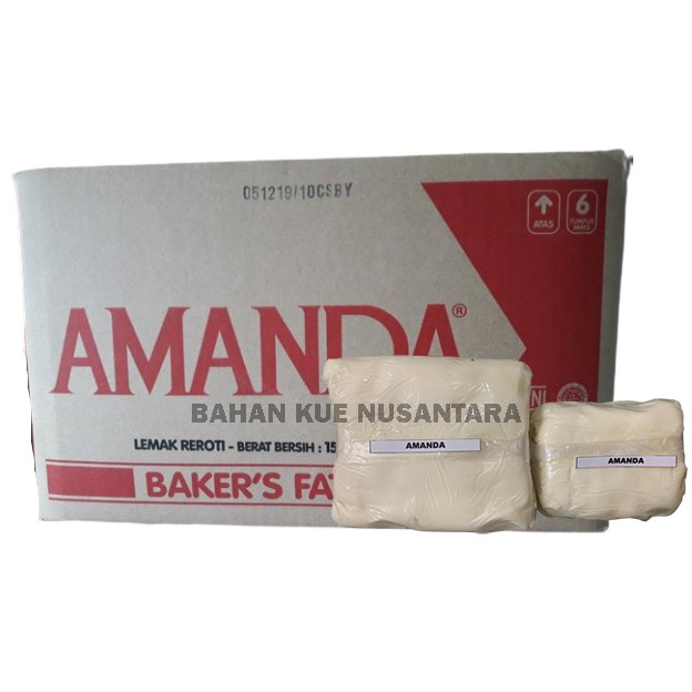 

MARGARIN AMANDA PUTIH KEMASAN REPACK 250gr