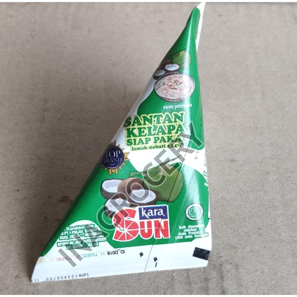 

SUN KARA SANTAN SIAP PAKAI 65ML