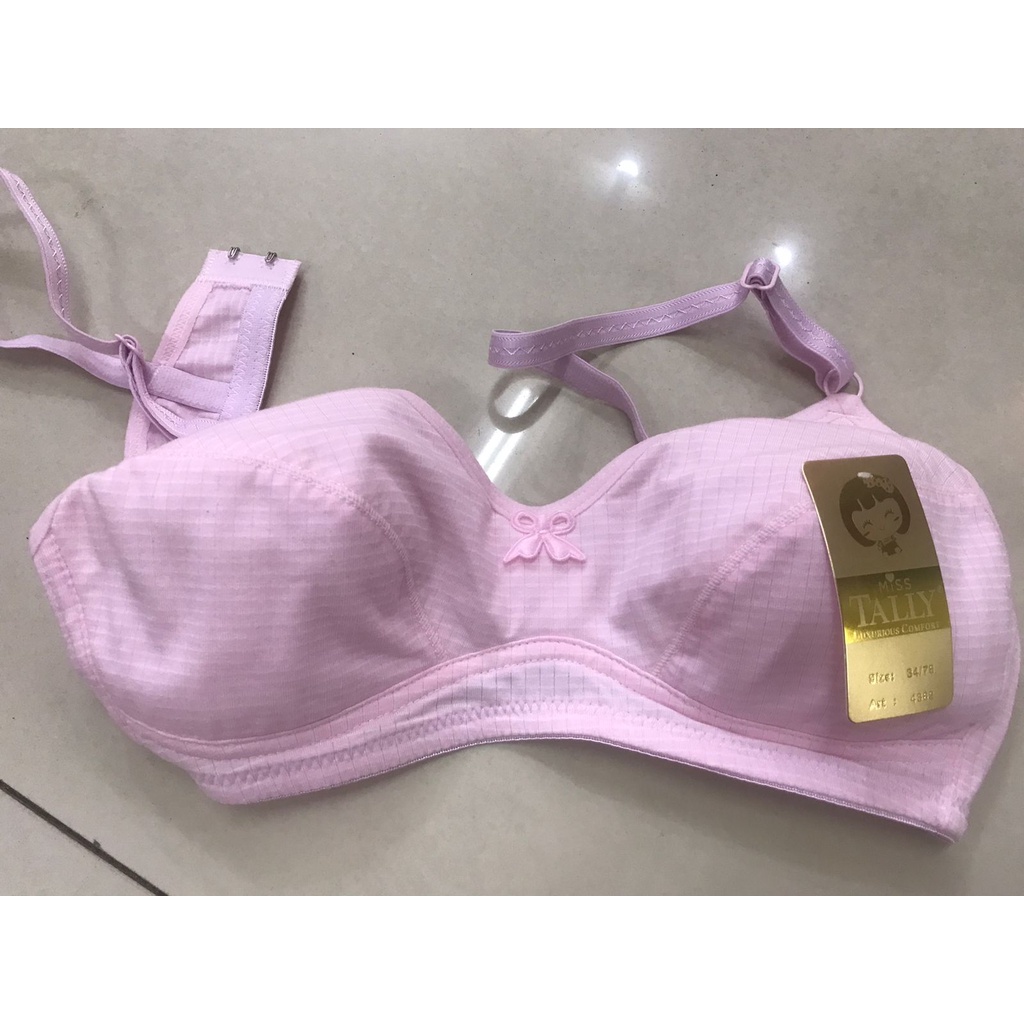 TALLY BRA BH REMAJA ABG 4362 I BUSA TIPIS I TANPA KAWAT I SIZE 32 - 38 Bh Bra REMAJA Tally 4362 (Cup A) Katun | Bra Remaja Tanpa Busa Tanpa Kawat