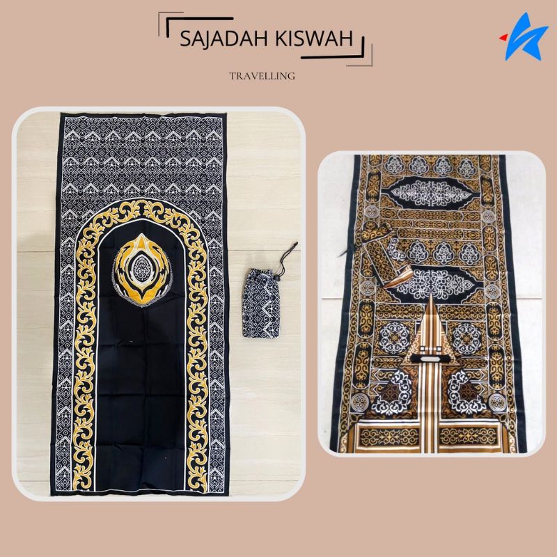 Sajadah Travel Motif Raudlah Premium