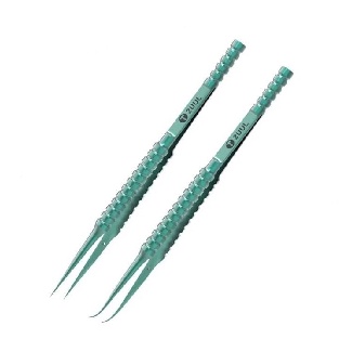 PINSET 2UUL Titanium Alloy Ultraprecise Tweezer TI01 TI02 Original