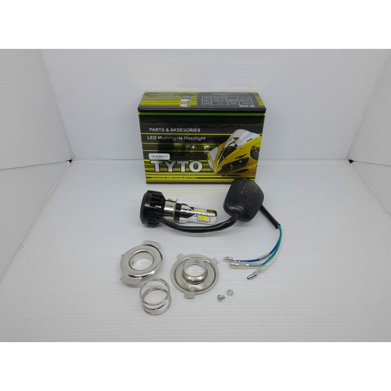 Lampu Motor Led Kipas 6 sisi 3 sisi TYTO original