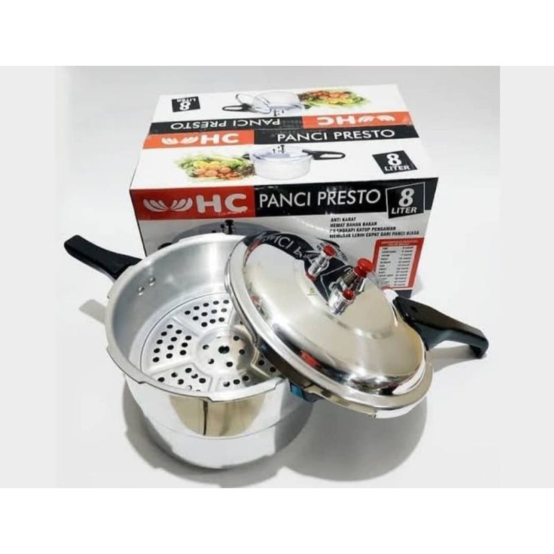 Panci presto HC Original steamer 8Liter