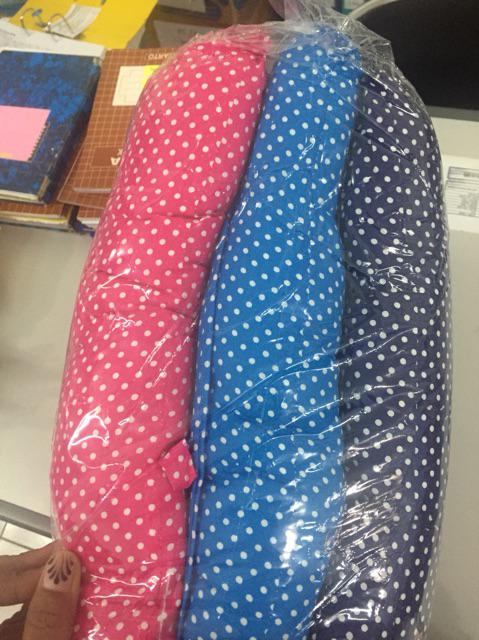 Bantal Duduk / Bantal Katun Polkadot / Bantal Silikon / Bantal Murah