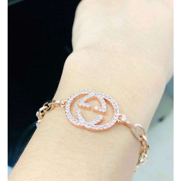 Gelang Tangan Branded Wanita Dewasa Anti Karat