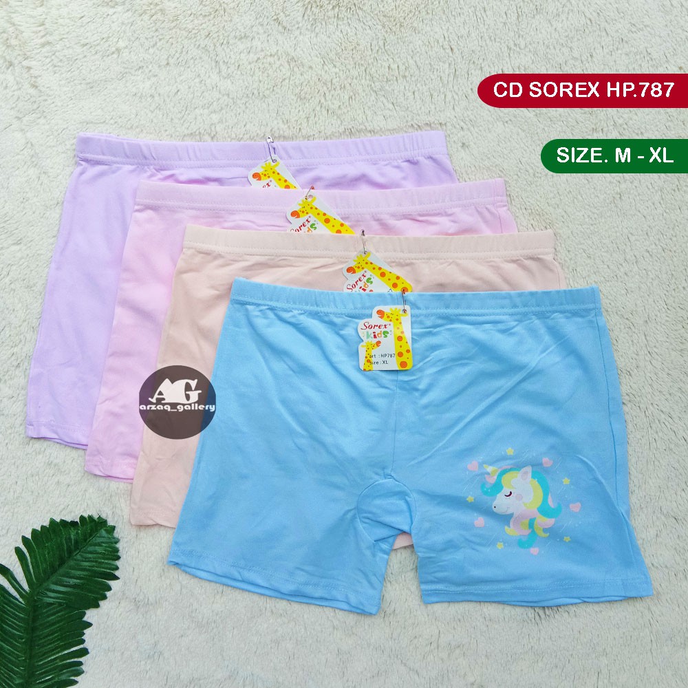 1 Pcs - CD boxer Anak  Sorex  HP787 sorex | Boxer anak | Pakaian dalam anak | Celana Dalam Anak | Pakaian Dalam