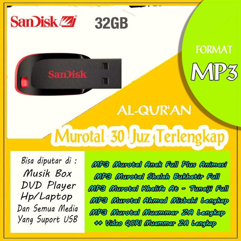 Koleksi MP3 Murotal Al-Qur'an Lengkap