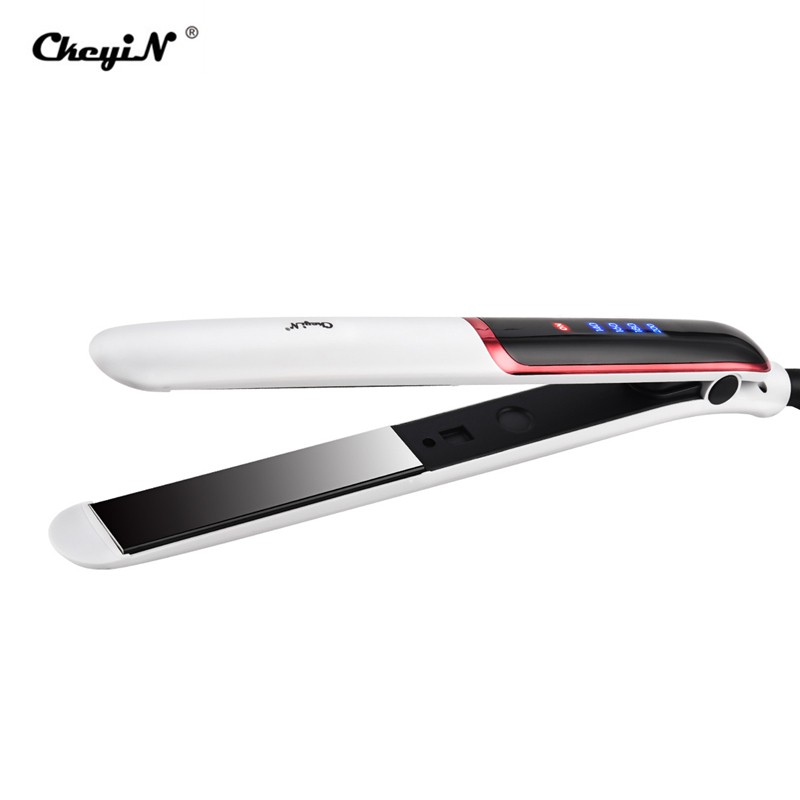 

CkeyiN Catokan Pelurus / Pengeriting Rambut 2 in 1 dengan Display LCD Bahan Keramik