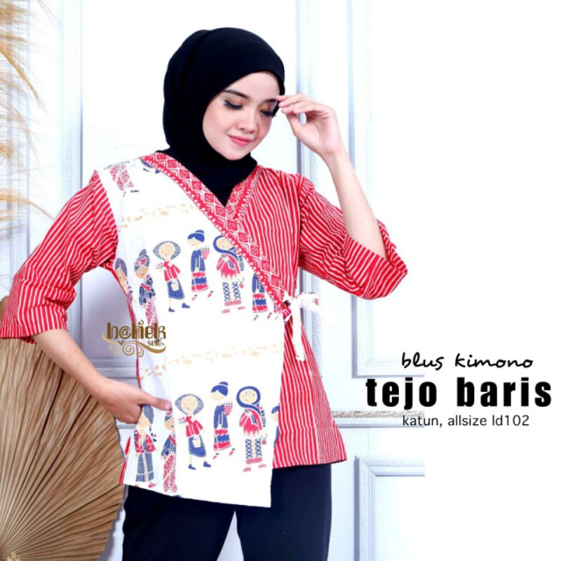 Dress Batik Tejo Baris