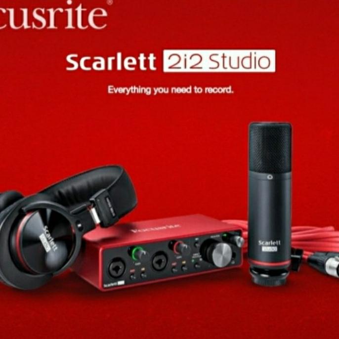 Focusrite Scarlett 212 Studio USB Audio Interface