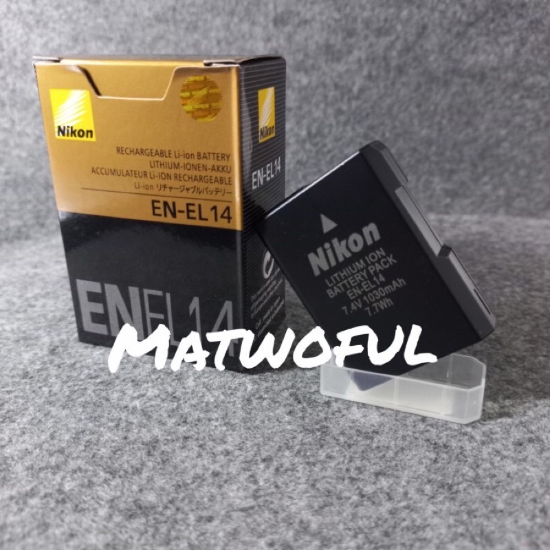 Baterai Nikon D3100, D3200, D3300, D5000, D5100, D5200