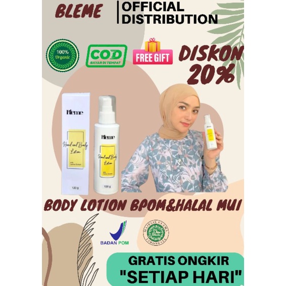 BLEME BODY LOTION PENCERAH ALAMI