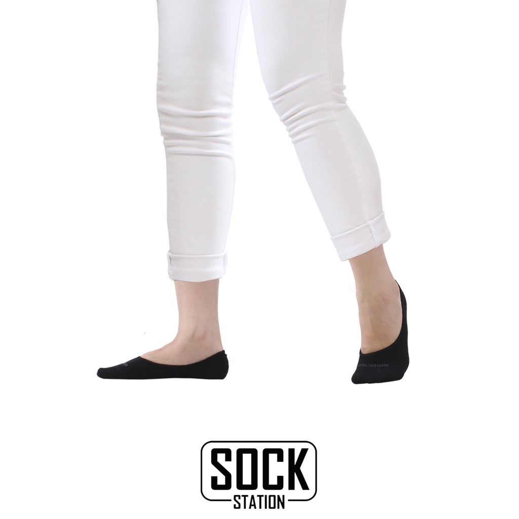MUNDO SOCK STATION Women Casual Hidden Sock - Kaos Kaki Wanita Invisible No Show-3