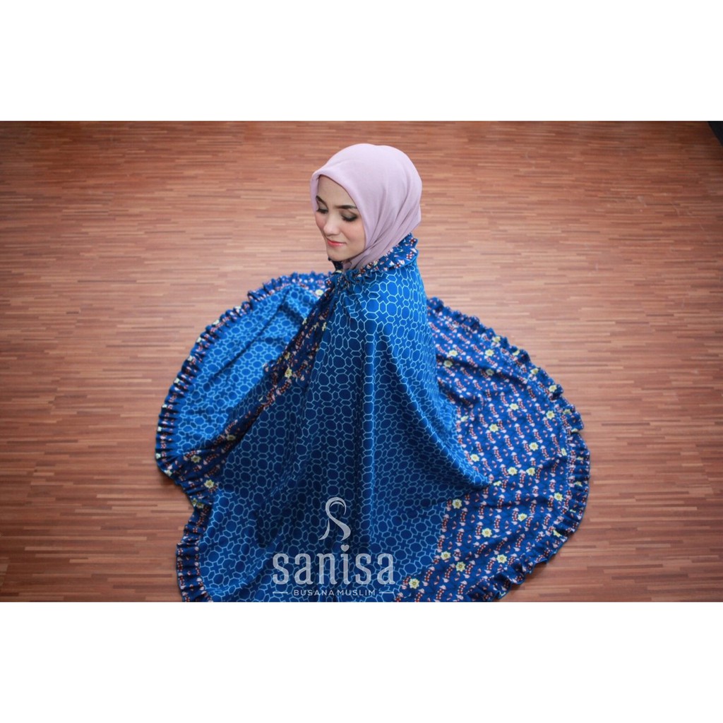 Mukena Traveling Ponco  Premium  Sanisa - mukena tanpa kepala