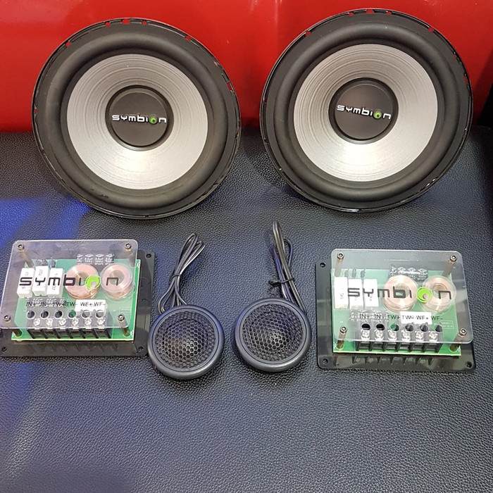 Speaker mobil split 2 way merk Symbion seri SY-SX65.2CP 300watt