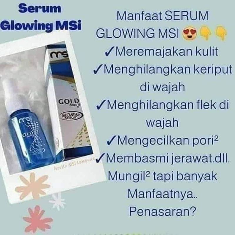 SERUM GLOWING MSI