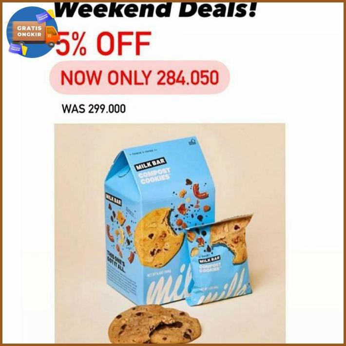 

✅Harga Milk bar Compost cookies 184g ⭐⭐⭐⭐⭐