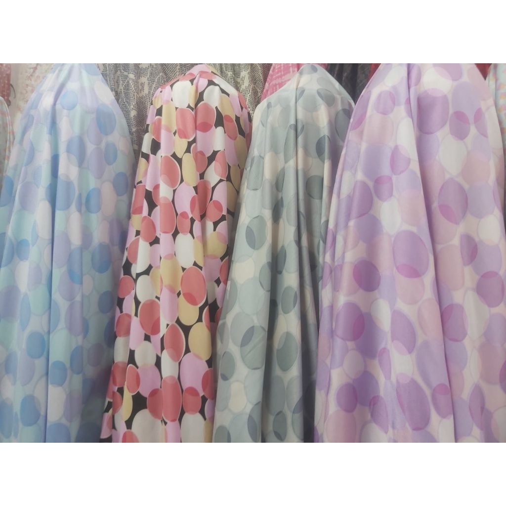 kain katun motif/bahan katun rayon motif/kain meteran/bahan meteran
