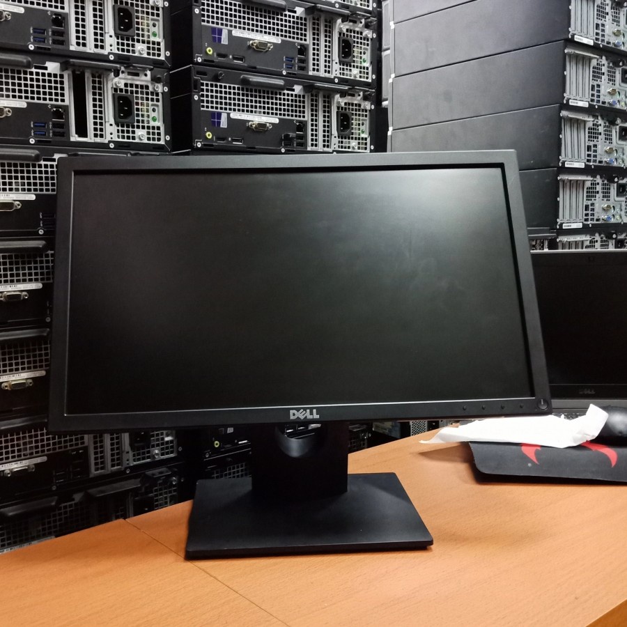ready monitor dell led 20 inch monitor kantor, sekolah, dan kerja/mulus like new super slim original dell bergaransi