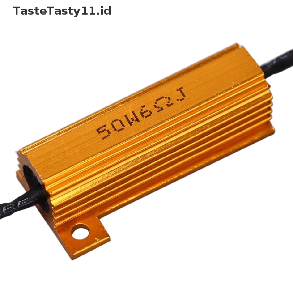 (TasteTasty) 4pcs Resistor Beban 50W 6 ohm Untuk Lampu Sein LED Hyper Flash