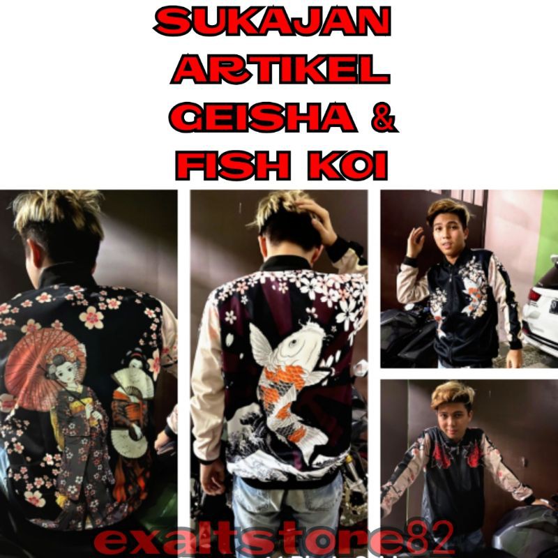 Jaket sukajan japan/sukajan murah/Japanese jaket
