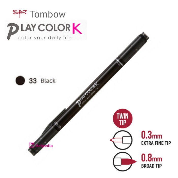 

Play Color K WS-PK 28 Black - Play Colour K by Tombow