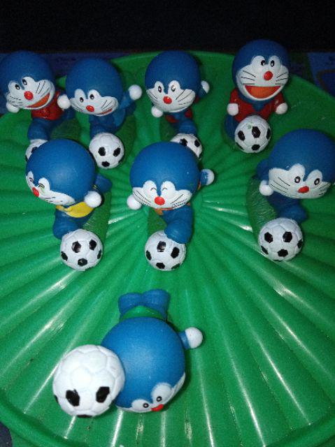 8pcs/set Doraemon Bola Figure Topper Kue Pajangan Kue 5.5cm