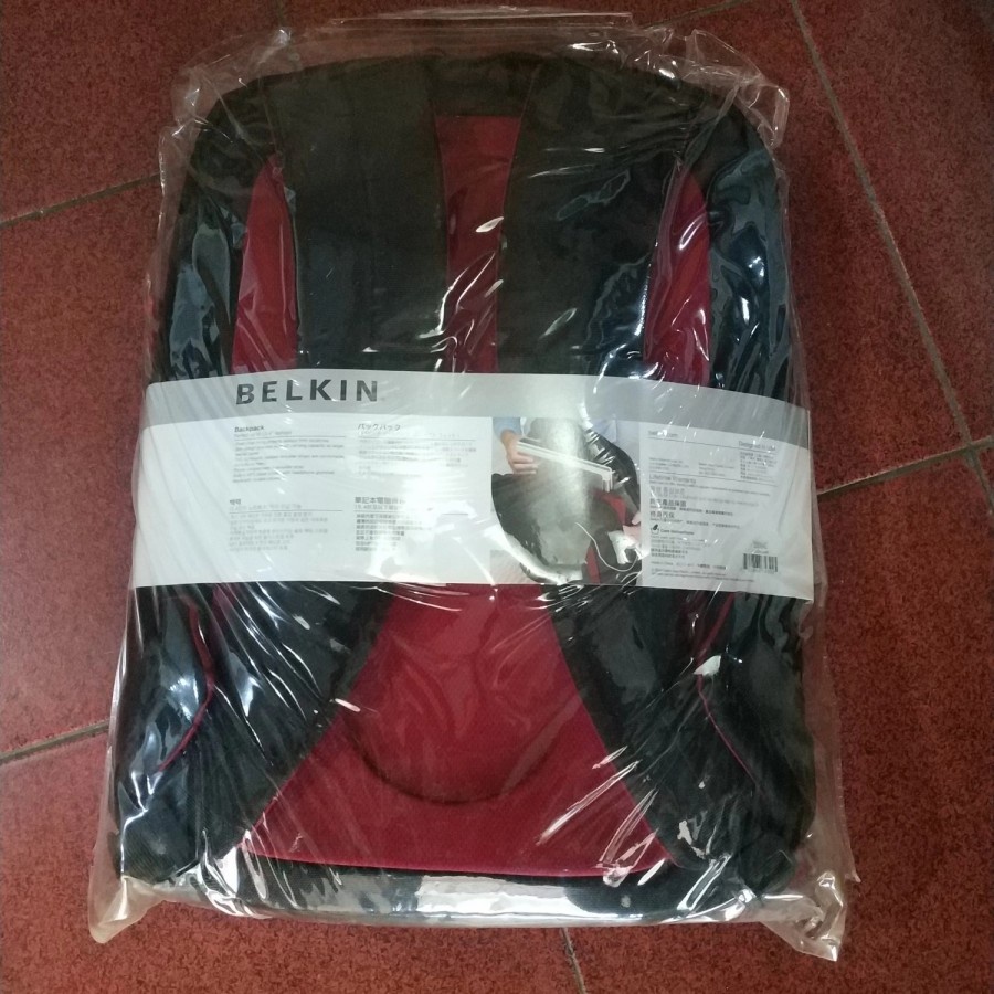 MURAH!! Belkin Backpack 15,4&quot; Slim Protected Light | Tas Punggung Kualitas Bagus dan Kuat untuk Laptop atau lainnya