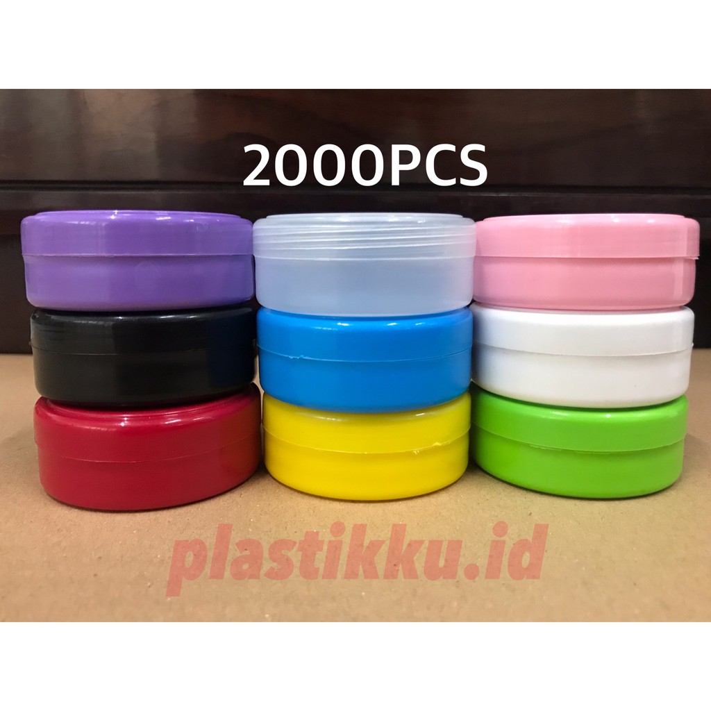 2000PCS POT POMADE / POT LULUR 50GR (KECIL)