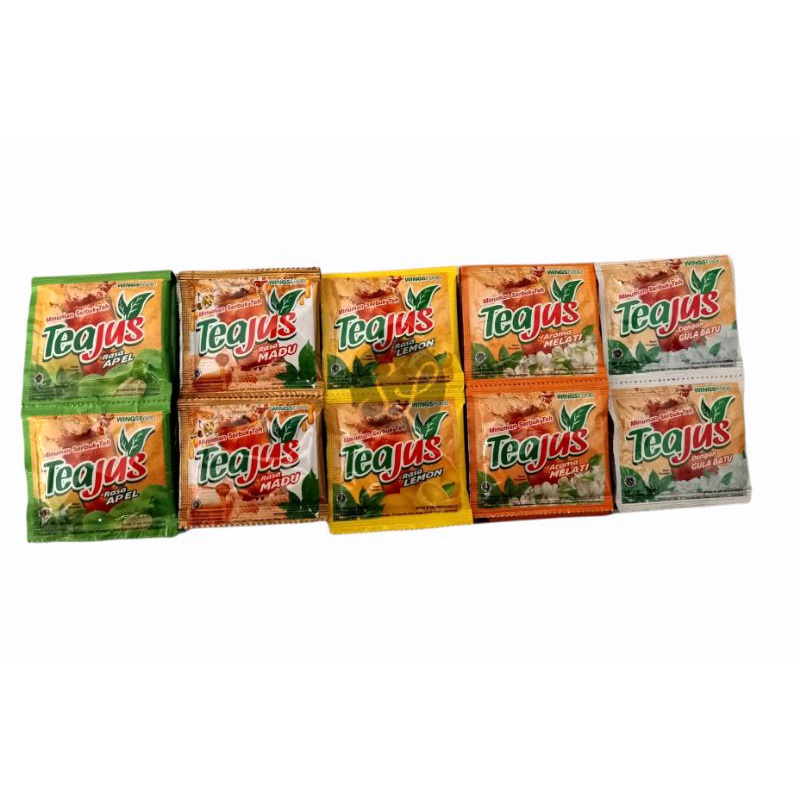 

Tea Jus Renteng Isi 10pc Sachet Minuman Serbuk TeaJus Renceng Tea Jus Minuman Teh Bubuk All Varian