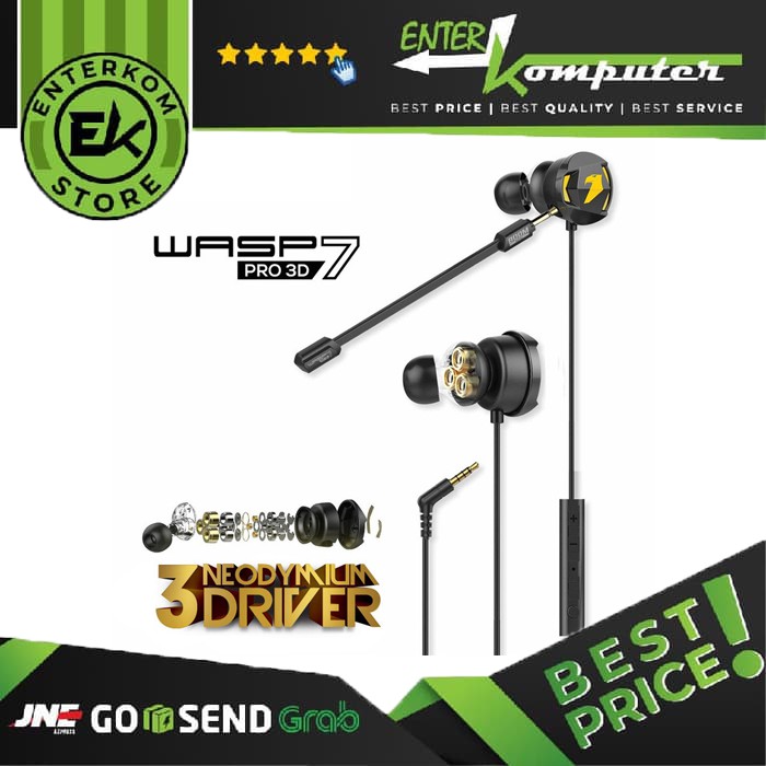 Sonic Gear Armaggeddon WASP-7 Gaming Earphone