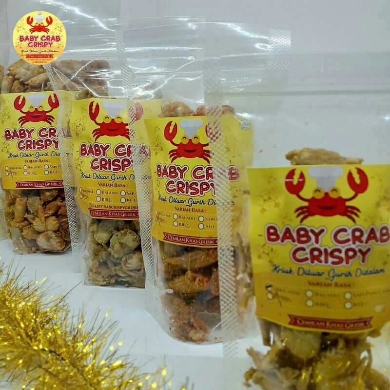 

babycrap kemasan 100gram