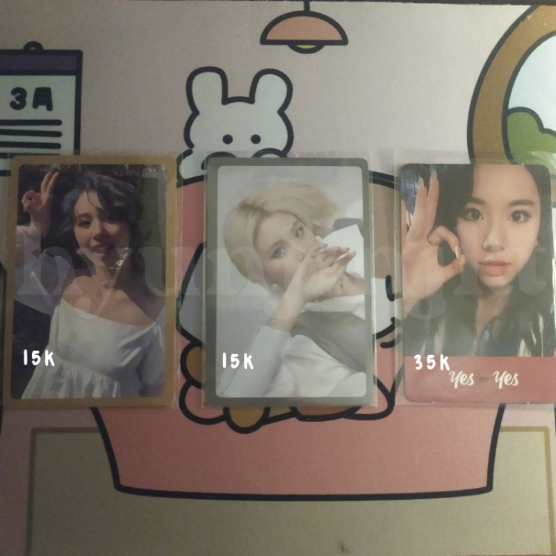 Photocard Chaeyoung Twice