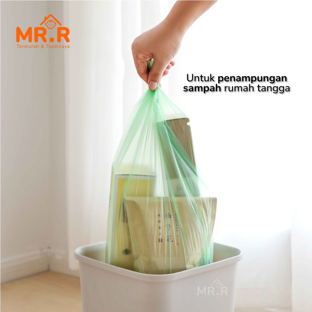 Kantong Plastik Sampah Roll Gulungan Perlengkapan Rumah Tangga Kantong Kresek Sampah 1Pax isi 100Pc