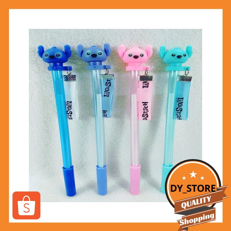 

Promo Pulpen Lilo Stitch Tali - Gel Pen Karakter Pena Lucu Souvenir Bolpoin Elegan